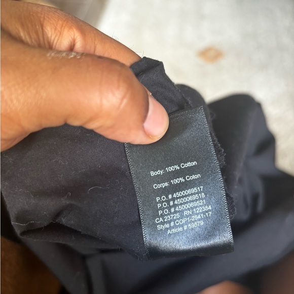 BABATON | off the shoulder curved hem blouse | size small - Picture 3 of 6